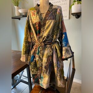 Out Of Touch Patchwork Kimono -One Size Jaded Gypsy